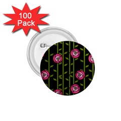 Abstract Rose Garden 1 75  Buttons (100 Pack) 